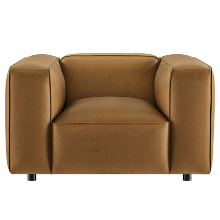 Modway EEI-7120 Auren Upholstered Vegan Leather Modular Armchair Modway