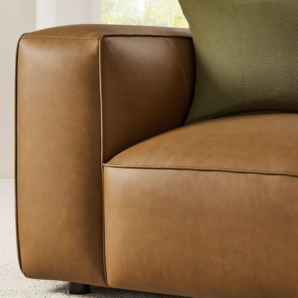 Modway EEI-7120 Auren Upholstered Vegan Leather Modular Armchair Modway