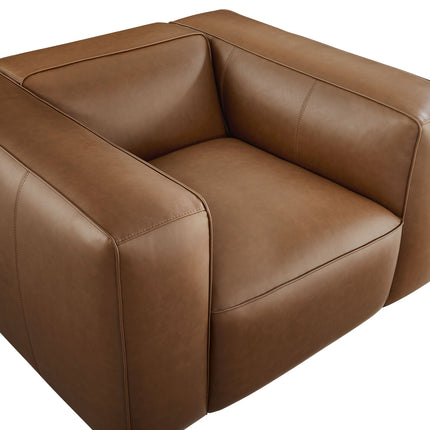 Modway EEI-7120 Auren Upholstered Vegan Leather Modular Armchair Modway
