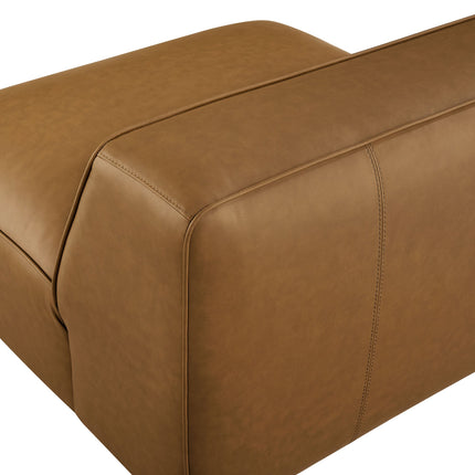 Modway EEI-7121 Auren Upholstered Vegan Leather Modular Armless Chair Modway