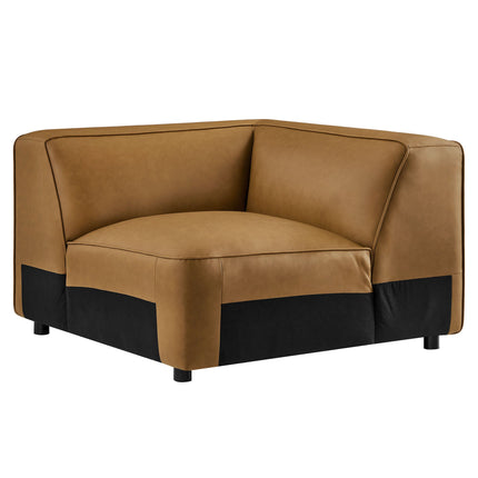 Modway EEI-7123 Auren Upholstered Vegan Leather Modular Corner Chair Modway
