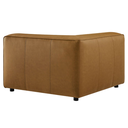 Modway EEI-7123 Auren Upholstered Vegan Leather Modular Corner Chair Modway