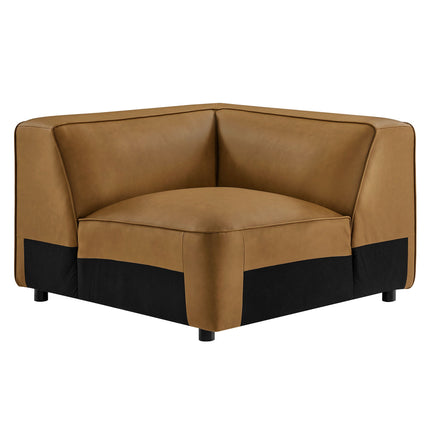 Modway EEI-7123 Auren Upholstered Vegan Leather Modular Corner Chair Modway