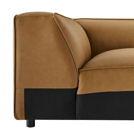 Modway EEI-7123 Auren Upholstered Vegan Leather Modular Corner Chair Modway