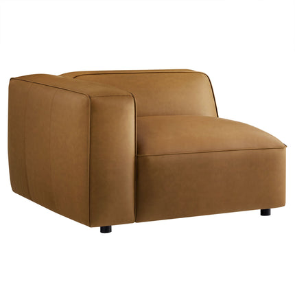Modway EEI-7124 Auren Upholstered Vegan Leather Modular Left Armchair Modway