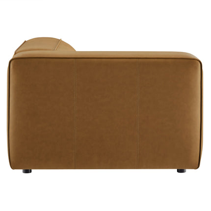 Modway EEI-7124 Auren Upholstered Vegan Leather Modular Left Armchair Modway