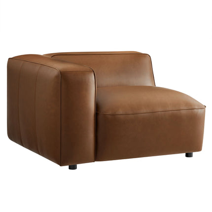 Modway EEI-7124 Auren Upholstered Vegan Leather Modular Left Armchair Modway