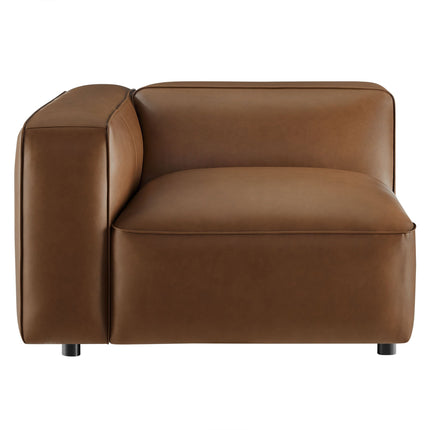 Modway EEI-7124 Auren Upholstered Vegan Leather Modular Left Armchair Modway