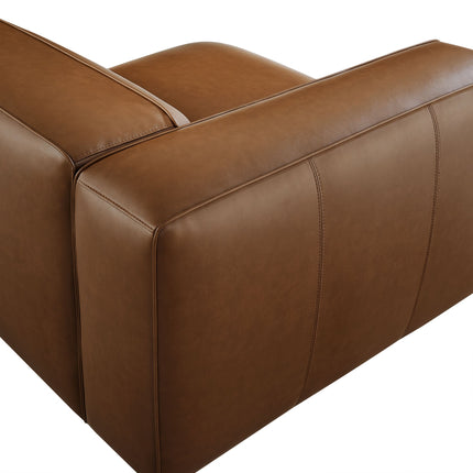 Modway EEI-7124 Auren Upholstered Vegan Leather Modular Left Armchair Modway