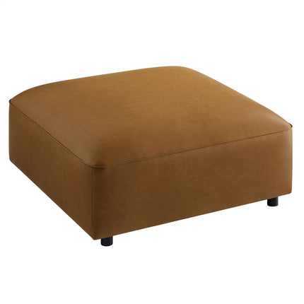 Modway EEI-7125 Auren Upholstered Vegan Leather Ottoman Modway