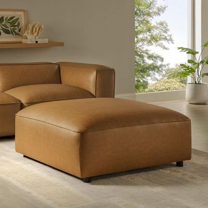 Modway EEI-7125 Auren Upholstered Vegan Leather Ottoman Modway