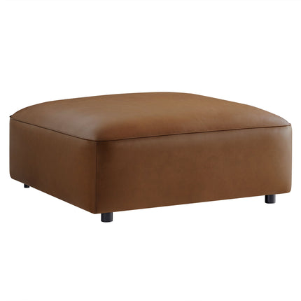Modway EEI-7125 Auren Upholstered Vegan Leather Ottoman Modway