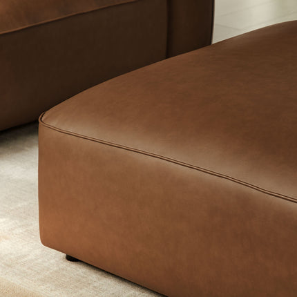 Modway EEI-7125 Auren Upholstered Vegan Leather Ottoman Modway