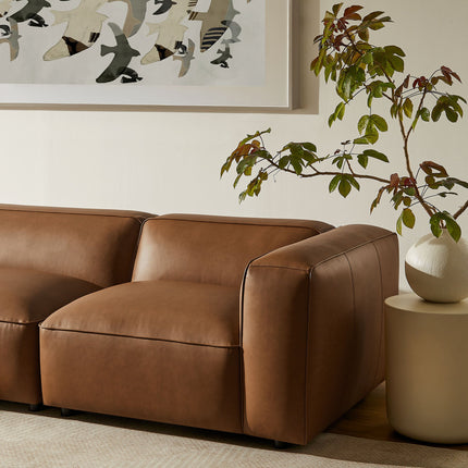 Modway EEI-7128 Auren 4-Piece Vegan Leather Modular Sofa Set Modway