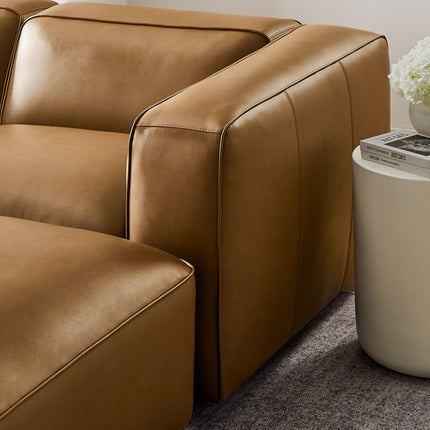 Modway EEI-7131 Auren 5-Piece Upholstered Vegan Leather Modular U-Shaped Sofa Modway