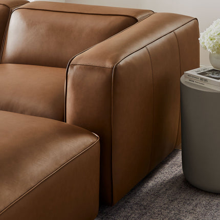 Modway EEI-7131 Auren 5-Piece Upholstered Vegan Leather Modular U-Shaped Sofa Modway