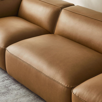 Modway EEI-7132 Auren 3-Piece Upholstered Vegan Leather Modular Sofa Modway