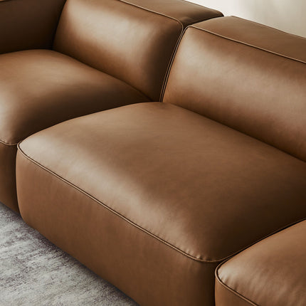 Modway EEI-7132 Auren 3-Piece Upholstered Vegan Leather Modular Sofa Modway