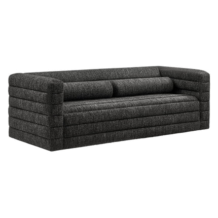 Modway EEI-7136 Relle Channel Tufted Boucle Upholstered Sofa Modway