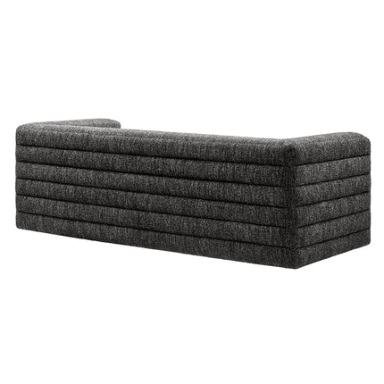 Modway EEI-7136 Relle Channel Tufted Boucle Upholstered Sofa Modway
