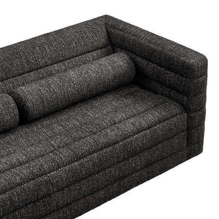 Modway EEI-7136 Relle Channel Tufted Boucle Upholstered Sofa Modway