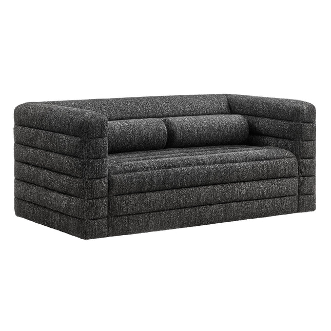 Modway EEI-7137 Relle Channel Tufted Boucle Upholstered Loveseat Modway