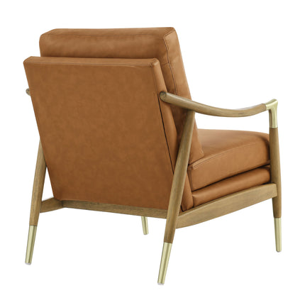 Modway EEI-7138 Langford Vegan Leather Accent Armchair Modway