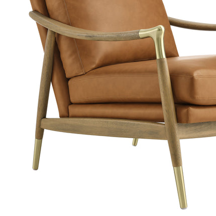 Modway EEI-7138 Langford Vegan Leather Accent Armchair Modway