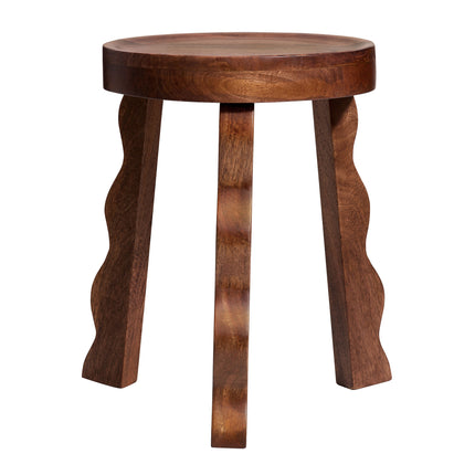 Modway EEI-7140 Sorrel Carved Wood Stool - Plaza Home Decor