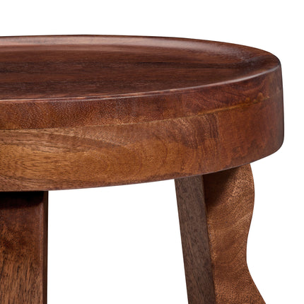 Modway EEI-7140 Sorrel Carved Wood Stool - Plaza Home Decor