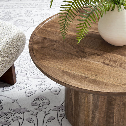 Modway EEI-7144 Holloway 30" Round Wood Coffee Table Modway