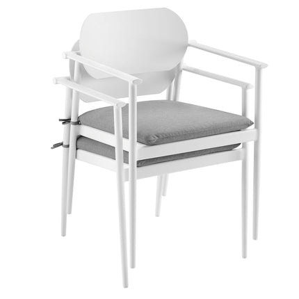 Modway EEI-7441 Aeris 7-Piece Outdoor Patio Aluminum Dining Set Modway