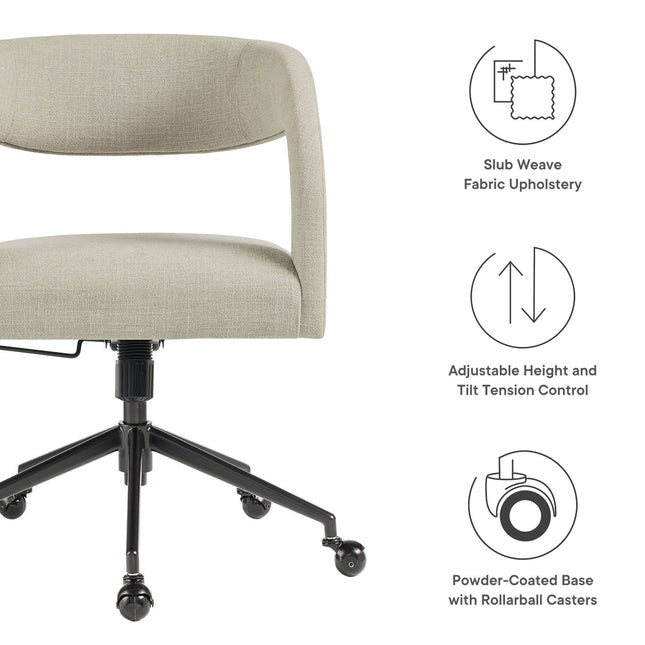 Modway EEI-7149 Pinnacle Upholstered Office Chair Modway