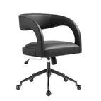Black / Vegan Leather