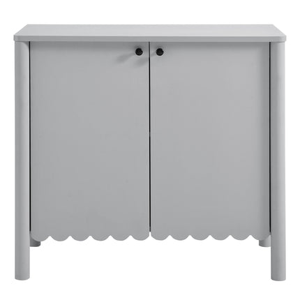 Modway EEI-7152 Emmeline 35" 2-Door Scalloped Sideboard Cabinet Modway