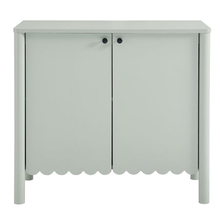 Modway EEI-7152 Emmeline 35" 2-Door Scalloped Sideboard Cabinet Modway