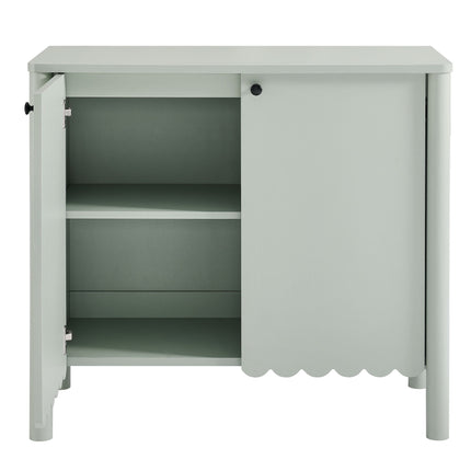 Modway EEI-7152 Emmeline 35" 2-Door Scalloped Sideboard Cabinet Modway