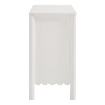 Modway EEI-7152 Emmeline 35" 2-Door Scalloped Sideboard Cabinet Modway