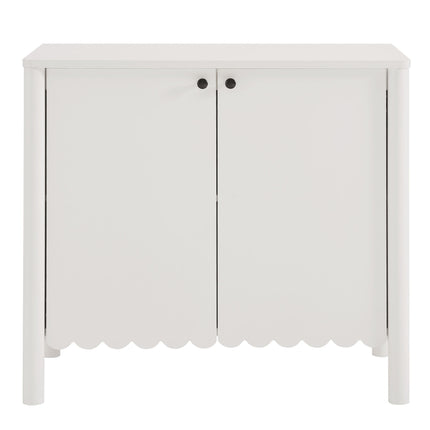 Modway EEI-7152 Emmeline 35" 2-Door Scalloped Sideboard Cabinet Modway