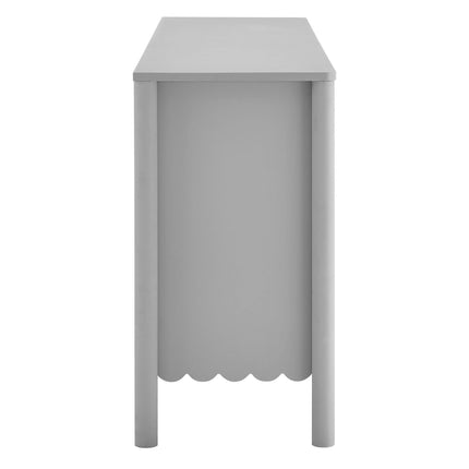Modway EEI-7153 Emmeline 66" 4-Door Scalloped Sideboard Cabinet Modway