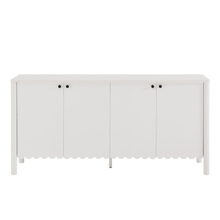 Modway EEI-7153 Emmeline 66" 4-Door Scalloped Sideboard Cabinet Modway