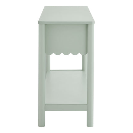 Modway EEI-7154 Emmeline 3-Drawer Scalloped Console Table Modway