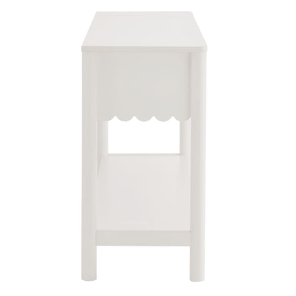Modway EEI-7154 Emmeline 3-Drawer Scalloped Console Table Modway