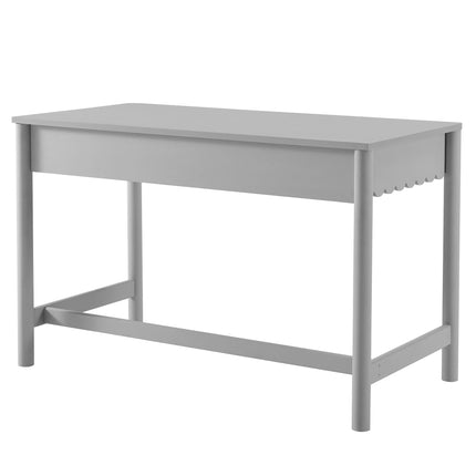 Modway EEI-7155 Emmeline 1-Drawer Scallop Writing Desk Modway