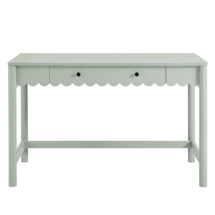 Modway EEI-7155 Emmeline 1-Drawer Scallop Writing Desk Modway