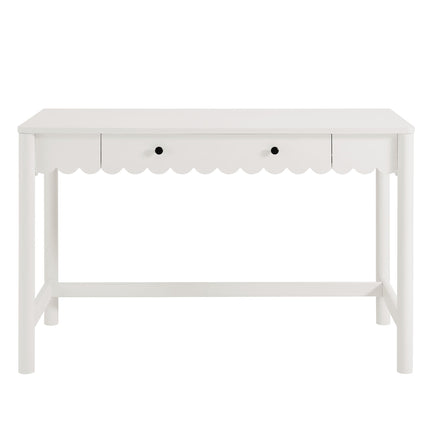 Modway EEI-7155 Emmeline 1-Drawer Scallop Writing Desk Modway