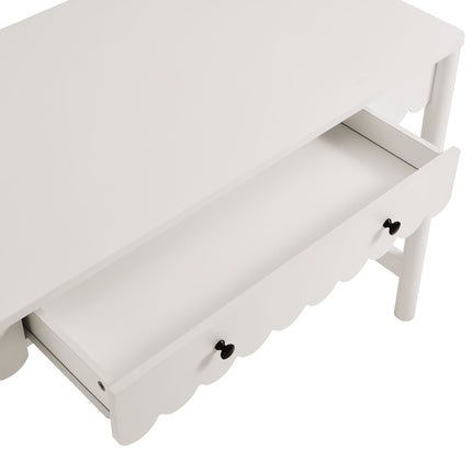 Modway EEI-7155 Emmeline 1-Drawer Scallop Writing Desk Modway