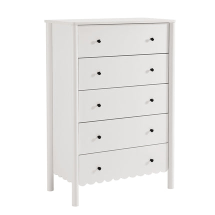 Modway EEI-7156 Emmeline Scalloped 5-Drawer Chest Modway