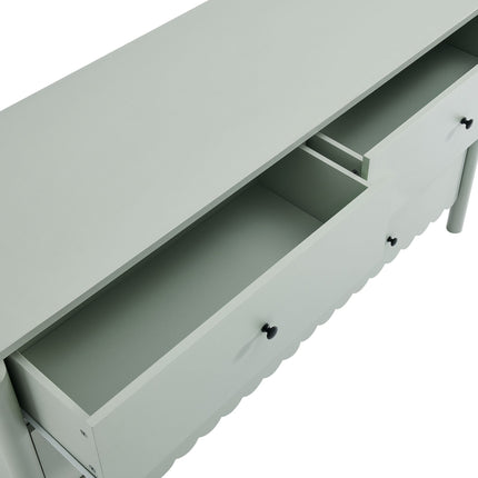 Modway EEI-7157 Emmeline Scalloped 6-Drawer Dresser Modway