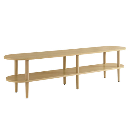 Modway EEI-7158 Torus Oval Wood TV Stand - Plaza Home Decor